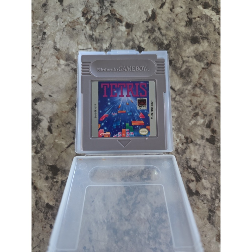 Vintage 1980s - 1990s Nintendo Game Boy TETRIS Game With Case